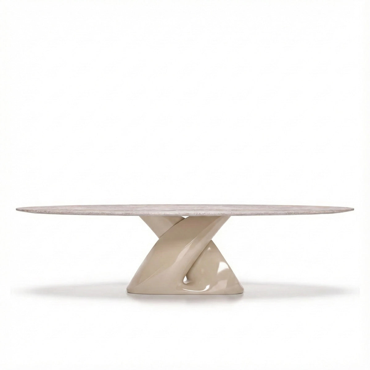 Twist dining table