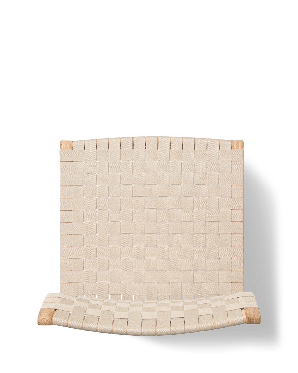 Linen Webbing Chair by Børge Mogensen