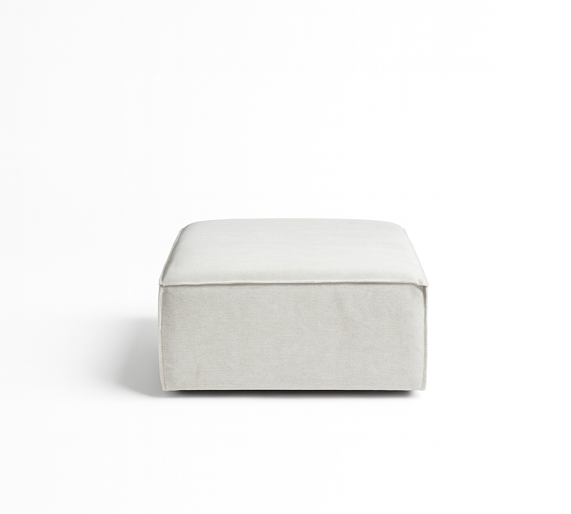 Rivera Square Pouf