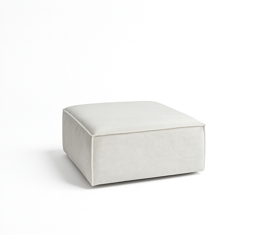 Rivera Square Pouf